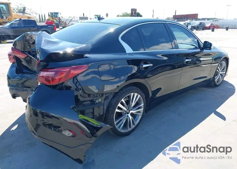2022 Infiniti Q50 Sensory z USA, uszkodzony, nr VIN JN1EV7CP1NM311867